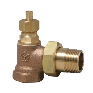 青銅製 ねじ込み ﾌｧﾝｺｲﾙ弁 ｱﾝｸﾞﾙ型        BANF