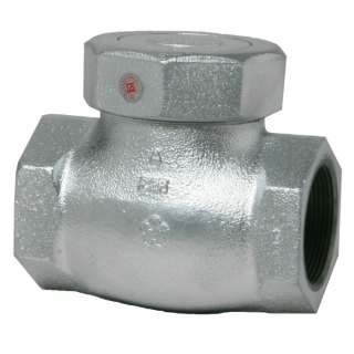 ﾀﾞｸﾀｲﾙ製 ねじ込み ﾁｬｯｷ弁(消防認定)      D16SLCF