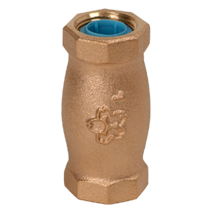 青銅製 ねじ込み 給水ｺｱ入りﾊﾝﾏﾚｽﾁｬｯｷ弁   HC-CN