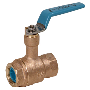 青銅製 ねじ込み 給水ｺｱ入り首長ﾎﾞｰﾙ弁    VLCSN