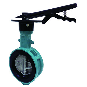 ｱﾙﾐ製 ﾚﾊﾞｰ式 ﾊﾞﾀﾌﾗｲ弁(SCS14/EPDM)       YZT