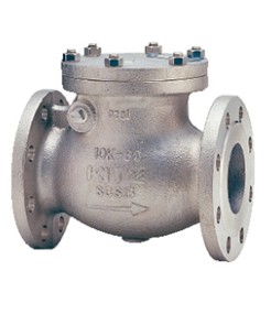 ｽﾃﾝﾚｽ製 ﾌﾗﾝｼﾞ型 ﾁｬｯｷ弁                  10UOA