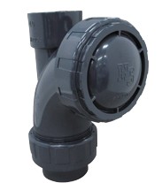 排水用ﾎﾞｰﾙﾁｬｯｷ TS式 本体HI-PVC(ﾈｲﾋﾞｰ)   DYCVHIⅡ