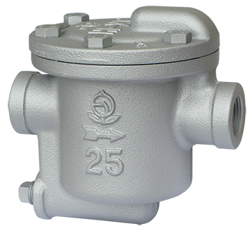 鋳鉄製 ﾊﾞｹｯﾄ式ｽﾁｰﾑﾄﾗｯﾌﾟ                 AK1H-GH