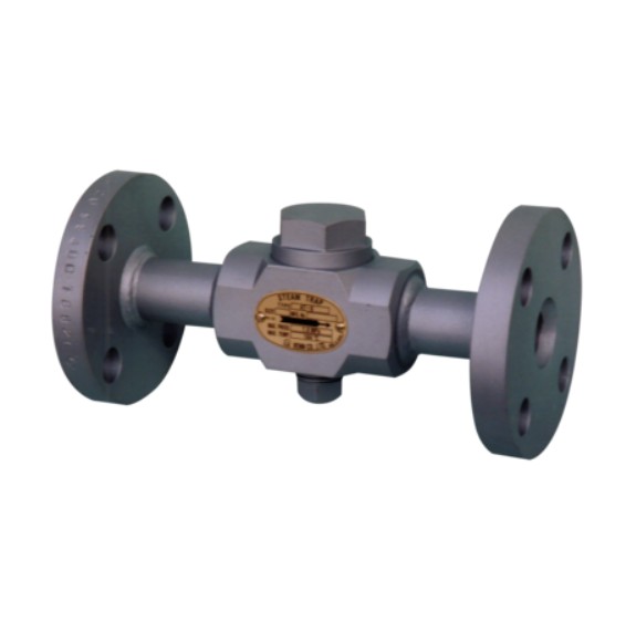 SS製 ﾌﾗﾝｼﾞ型 ｻｰﾓｽﾀﾁｯｸ式 ｽﾁｰﾑﾄﾗｯﾌﾟ       AT6F-N