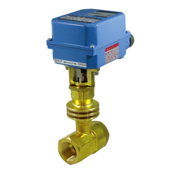 黄銅製 ねじ込み 高温用 ﾎﾞｰﾙ式電動弁     BM-9SF