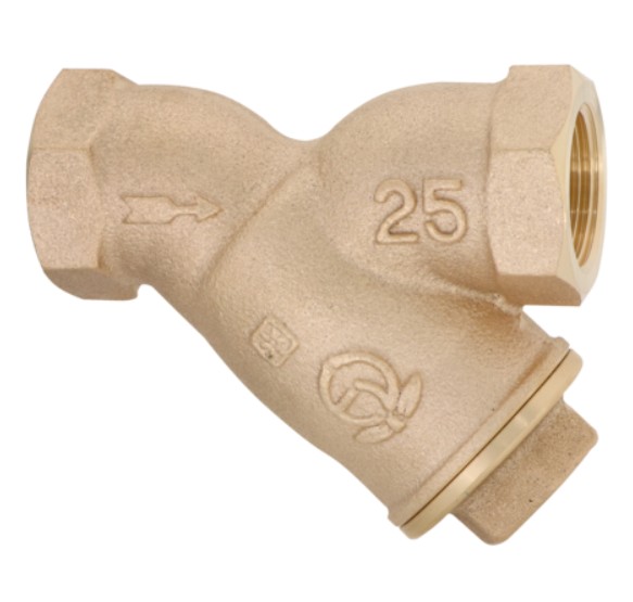 青銅製 ねじ込み Y形ｽﾄﾚｰﾅ(#100)          KY4N-J4