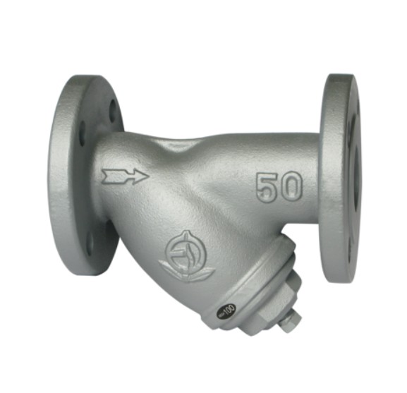 FC製 ﾌﾗﾝｼﾞ型 Y形ｽﾄﾚｰﾅ(#60)              KY6-G2