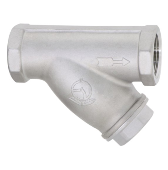 ｽﾃﾝﾚｽ製 ねじ込み Y形ｽﾄﾚｰﾅ               KY-7D