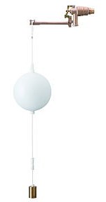 FMﾊﾞﾙﾌﾞ 水位自在調整型 ﾎﾞｰﾙﾀｯﾌﾟ ﾎﾟﾘ玉付 FM-20FCV