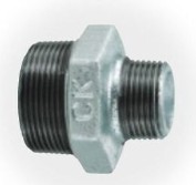 白継手 ねじ込み 径違い六角ﾆｯﾌﾟﾙ         RNI