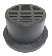 鋳鉄製防護ふた 格子ﾀｲﾌﾟ T8              BHTNG