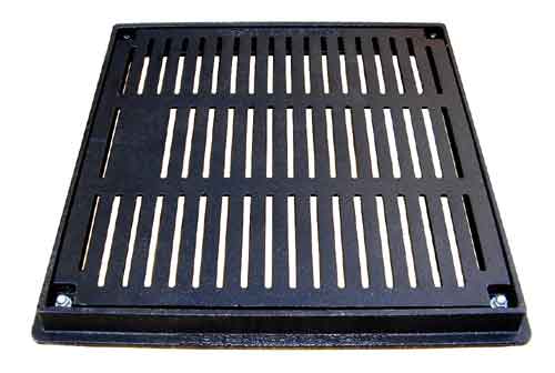 軽耐角型ﾎﾞﾙﾄ固定式 受枠付細目格子網     GBHSL