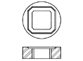 B5用 ｺﾝｸﾘｰﾄ製台座のみ                   ZB5