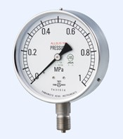 ｽﾃﾝﾚｽA形 圧力計(接液部SUS316)