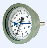 T型温圧計(屋内外兼用)                   F243 R1/2ﾕﾆｵﾝ