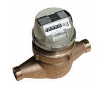 ﾊﾟﾙｽ発信式温水ﾒｰﾀｰ (上水ねじ･金具付)    FPHD25