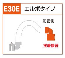 ﾄﾞﾚﾝあげｿﾞｳ　(継手付き断熱ﾄﾞﾚﾝﾎｰｽ)      DSH-UP20E30E-07