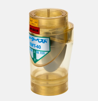 ｳｫｰﾀｰﾍﾞｽﾄ(SGP管用･中間取付･耐熱･薬品)   KWT