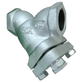 ﾀﾞｸﾀｲﾙ製 ねじ込み Y形ｽﾄﾚｰﾅ              D20SYH