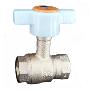 鉛ﾚｽ青銅製 ねじ込み 樹脂ﾊﾝﾄﾞﾙﾎﾞｰﾙ弁     VLPTSN