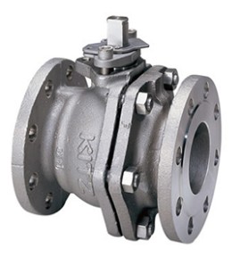 ｽﾃﾝﾚｽ鋼製 ﾌﾗﾝｼﾞ型 ﾎﾞｰﾙ弁(SCS13A)        10UTBD