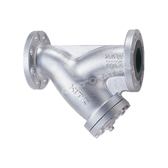 ﾀﾞｸﾀｲﾙ製 ﾌﾗﾝｼﾞ型 Y形ｽﾄﾚｰﾅ               20FDYB