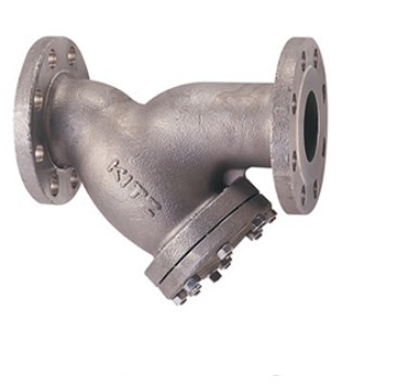 ｽﾃﾝﾚｽ製 ﾌﾗﾝｼﾞ型 Y形ｽﾄﾚｰﾅ                20UYA