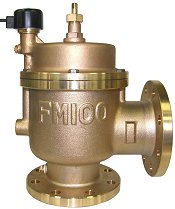 FMﾊﾞﾙﾌﾞ ｱﾝｸﾞﾙ型 電磁弁一体型(副弁ｾｯﾄ)   A-2型