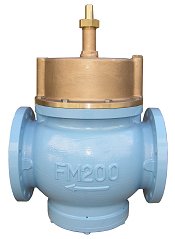 FMﾊﾞﾙﾌﾞ ｽﾄﾚｰﾄ型 FCD製(副弁無)           S-3型