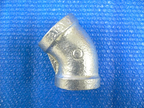 白継手 縁付 ねじ込み 45ﾟｴﾙﾎﾞ            45BL