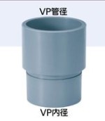 CU継手 VP持出ﾆｯﾌﾟﾙ                      CU-VP MN