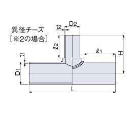 ﾌﾟﾗﾝﾄﾊｲﾊﾟｰSP 異径ﾁｰｽﾞ(JIS)              PT1H6Z
