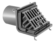 ﾙｰﾌﾄﾞﾚﾝ 横 ﾓﾙﾀﾙ防水 打込み ねじ込み型   LM1D