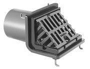 ﾙｰﾌﾄﾞﾚﾝ横ｱｽﾌｧﾙﾄ･ｼｰﾄ防水打込み ねじ込み型LS1D