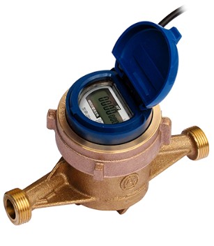 電子式水道ﾒｰﾀｰ 本体(舶来ねじ･ﾊﾟｯｷﾝ付)   EDSL13