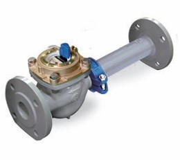 ﾊﾟﾙｽ式大型水道ﾒｰﾀｰ 上水ﾌﾗﾝｼﾞ･本体(BNP付)MD100V